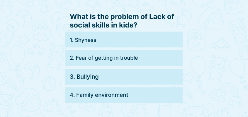 What Causes Lack Of Social Skills In Kids United We Care